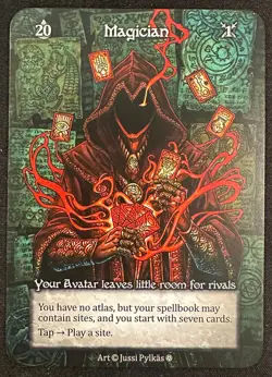 MAGICIAN SORCERY CONTESTED REALM GOTHIC UNIQUE SP AVATAR! - Image 1