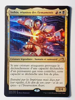 Isshin, Two Heavens as One reunion des firmaments Foil MTG Magic VF - Image 1