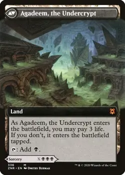 Agadeem's Awakening Extended Art #336 | ZNR Zendikar Rising | MTG - Image 2