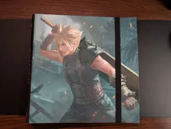 Ultra Pro MTG Final Fantasy Cloud & Sephiroth, Pro 12 Pocket Binder Pre-owned - Image 1