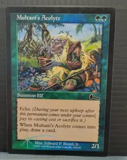 Mtg MULTANI'S ACOLYTE FOIL NM Urza's Legacy 108/143 - Image 1