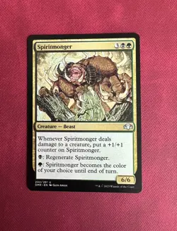 Spiritmonger - NM - MTG Dominaria Remastered - Magic the Gathering - Excellent - Image 1