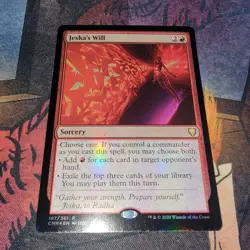 [1x] Jeska's Will - Foil LP/NM English Commander Legends MTG Magic - Image 1