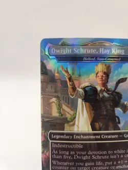 Dwight Schrute, Hay King - Heliod, Sun-Crowned Secret Lair Drop Foil - Image 2
