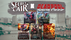 MTG Secret Lair x Marvel's Deadpool - New Sealed Magic The Gathering - Image 1