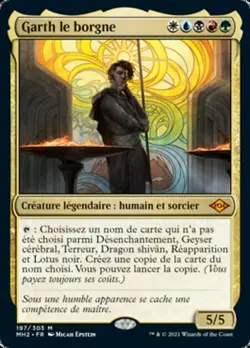 Garth le borgne Garth One-Eye MTG Magic VF NM - Image 1