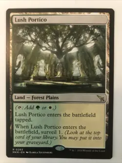 Lush Portico MTG Murder at Karlov Manor NM #263 - Image 1
