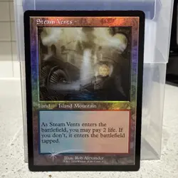 Steam Vents (Retro Frame) Ravnica Remastered Foil - Image 1