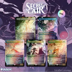 MTG Secret Lair Drop Series City Styles 2: Dressed to Kill Rainbow Foil Edition - Image 1