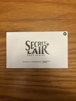 MTG Secret Lair Drop Series City Styles 2: Dressed to Kill Rainbow Foil Edition - Image 2