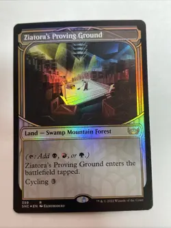 Ziatora's Proving Ground (Showcase) Streets of New Capenna Foil #359 Rare - Image 1