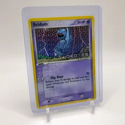 Beldum 55/107 STAMPED Ex Deoxys Reverse Holo - 2005 Pokemon TCG - Image 1