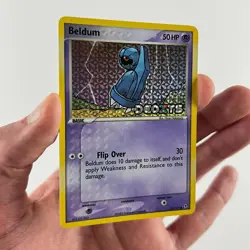 Beldum 55/107 STAMPED Ex Deoxys Reverse Holo - 2005 Pokemon TCG - Image 3