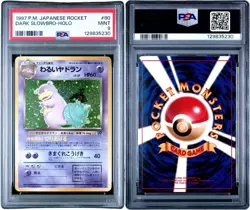 Dark Slowbro 1997 Pokemon Team Rocket JPN Holo #80 PSA MINT 9 - Image 3