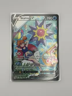 Pokemon TCG Starmie v Astral Radiance Holo Ultra Rare Full Art TG13/TG30 - Image 1