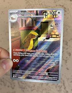 Gumshoos Full Art, Pokemon Near Mint, Mega Evolution, Illustration Rare, 153/132 - Image 4