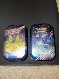 Pokemon TCG Paldean Fates 2 Mini Tin Bundle New Sealed - Image 1