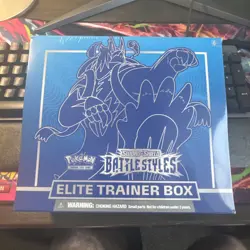 SEALED Sword and Shield Battle Styles Elite Trainer Box ETB Pokemon TCG 820650808357 - Image 1