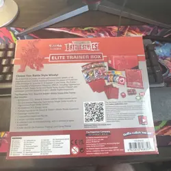 Battle Styles RED Elite Trainer Box ETB [Single Strike Urshifu] SEALED Pokemon - Image 3