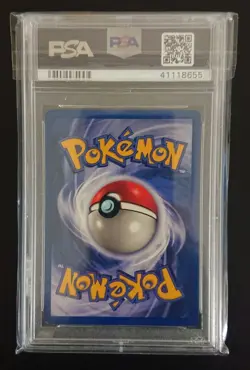 1999 Pokemon Jungle - 1st Edition Butterfree - 'd' Error PSA 9 - Image 2