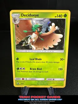 Decidueye SM55, Black Star Promo, Pokemon, LP - Image 1