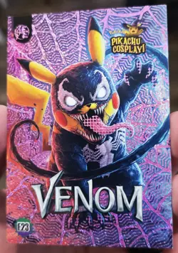 Pokemon Pikachu Cosplay! Venom Pink Foil - Image 1