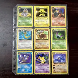 Pokemon TCG Team Rocket Complete Unlimited Set 83/82 Dark Charizard Raichu - Image 4