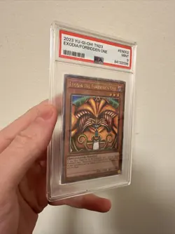 2023 Yu-Gi-Oh! TN23 Exodia The Forbidden One 25th Anniversary Tin QC PSA 9 - Image 3