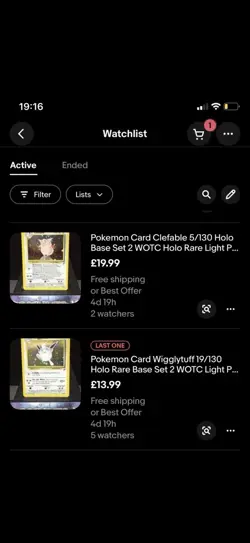 6 Vintage Pokemon Cards RESERVED - Image 2