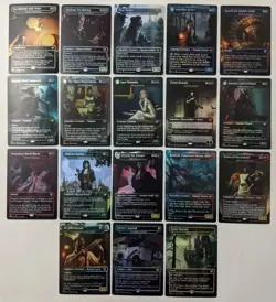 MTG Innistrad: Crimson Vow Dracula Complete Foil Card Set 18 TOTAL!! (NM) - Image 1