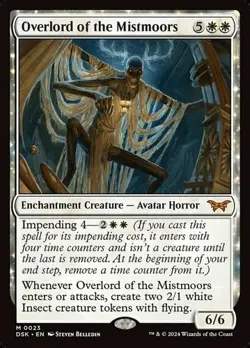 x1 Overlord of the Mistmoors M MTG Duskmourn: House of Horror M/NM, English - Image 1