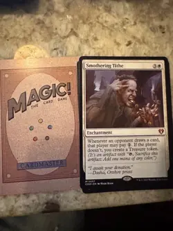 Smothering Tithe Commander Masters Regular Playtest Card - Image 1