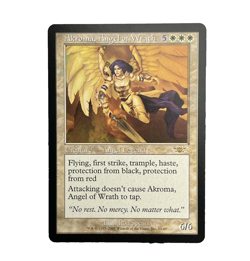 Akroma, Angel of Wrath - Legions MTG Magic - Condition Shown In Many Pictures - Image 1