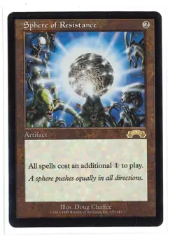 MTG Exodus - 1x Sphere of Resistance - NM - Image 1