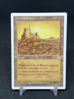 City of Brass Classic MTG Core Set 6th Edition Regular - Image 1