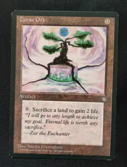 MTG Zuran Orb - Ice Age English Magic The Gathering NM/MT Unplayed See Pics - Image 1