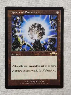 NM Sphere of Resistance Exodus Mtg Magic the Gathering - Image 1