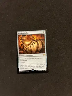 Basilisk Collar [Double Masters] Magic MTG Cards LP - Image 1