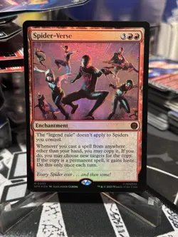 MTG Spider-Verse #93 Foil Rare Marvel Spider-Man Universes 2025 - Image 1