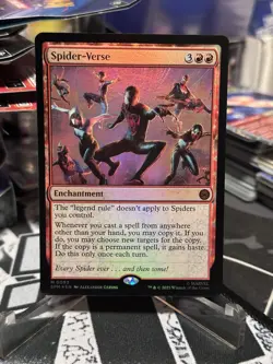 MTG Spider-Verse #93 Foil Rare Marvel Spider-Man Universes 2025 - Image 2