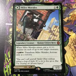 Miles Morales / Ultimate Spider-Man MTG Marvel's Spider-Man Regular - MINT - Image 1