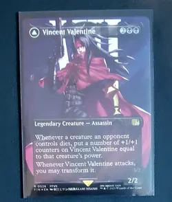 Magic:The Gathering Final Fantasy Vincent Valentine Surge Foil Card #0528 Mint🔥 - Image 3