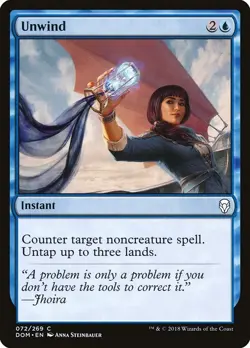 Unwind Regular - Dominaria MTG-NM - Image 1