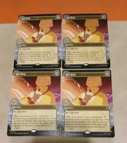 Sol Ring X4 Showcase Avatar: The Last Airbender: Eternal-Legal MTG MINT - Image 1