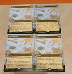Arcane Signet X4 Showcase Avatar: The Last Airbender: Eternal-Legal MTG MINT - Image 1