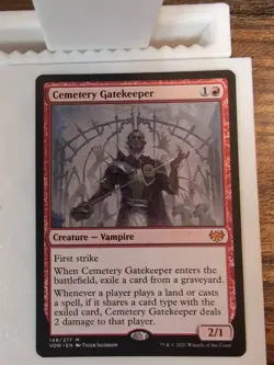 Cemetery Gatekeeper English Innistrad: Crimson Vow MTG - Image 1