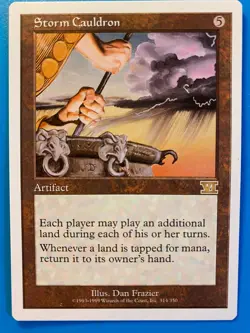 MTG 1x Storm Cauldron Core Set 6th Edition Classic Magic the Gathering x1 NM - Image 1