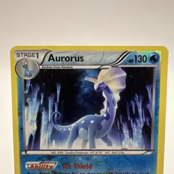 Pokemon 2014 XY Furious Fists Aurorus #26/111 (Cosmos Holo) LP/MP - Image 2