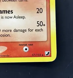 Typhlosion - Pokemon Card - 17/115 - EX Unseen Forces - Non Holo - 2005 - Image 4