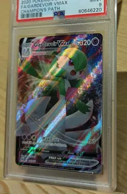 Gardevoir VMAX 17/73 Champions Path Full Art Holo Pokemon Card PSA 9 Mint - Image 4